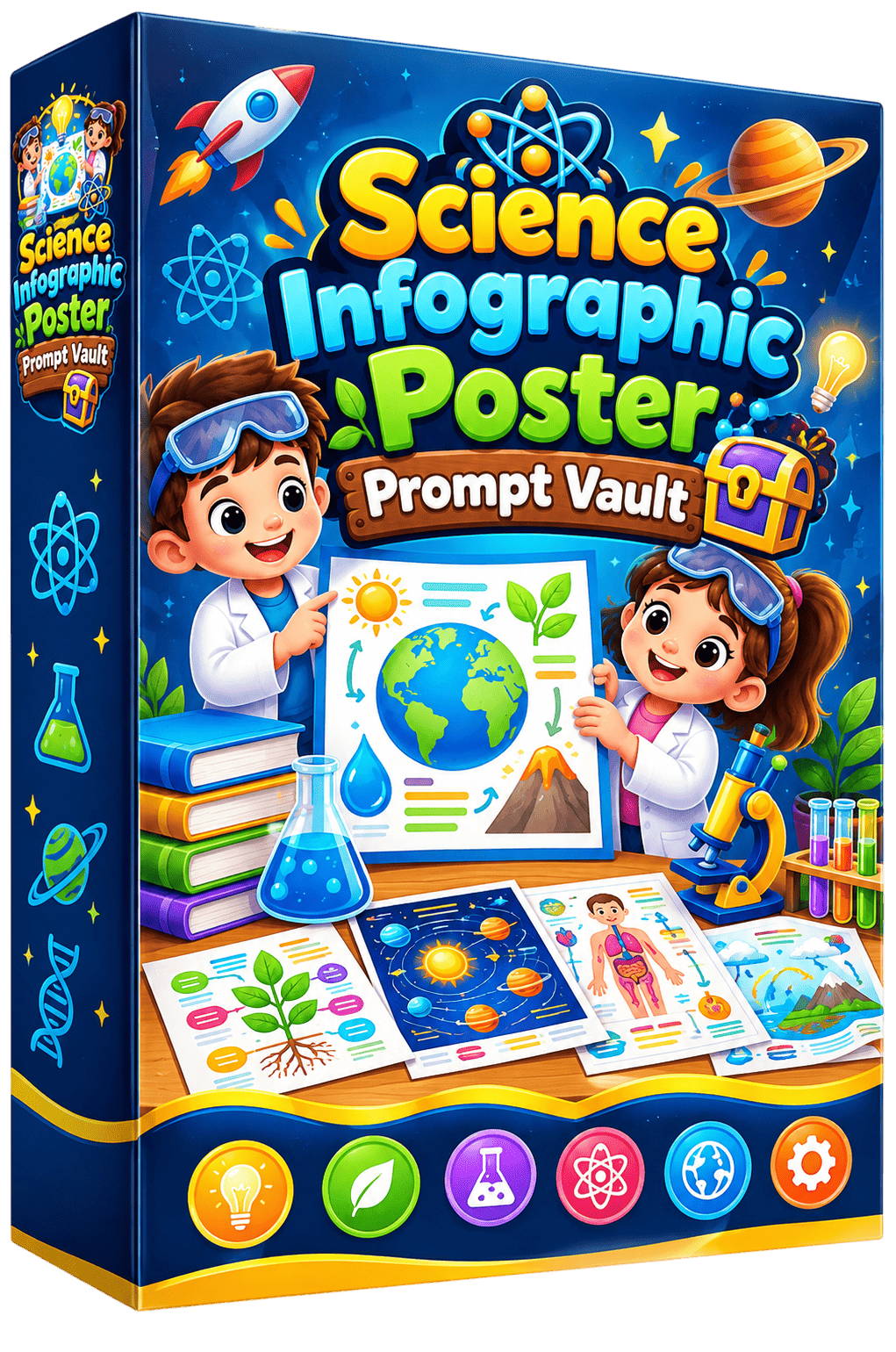 Science, Technology & Engineering Infographic Prompt Vault